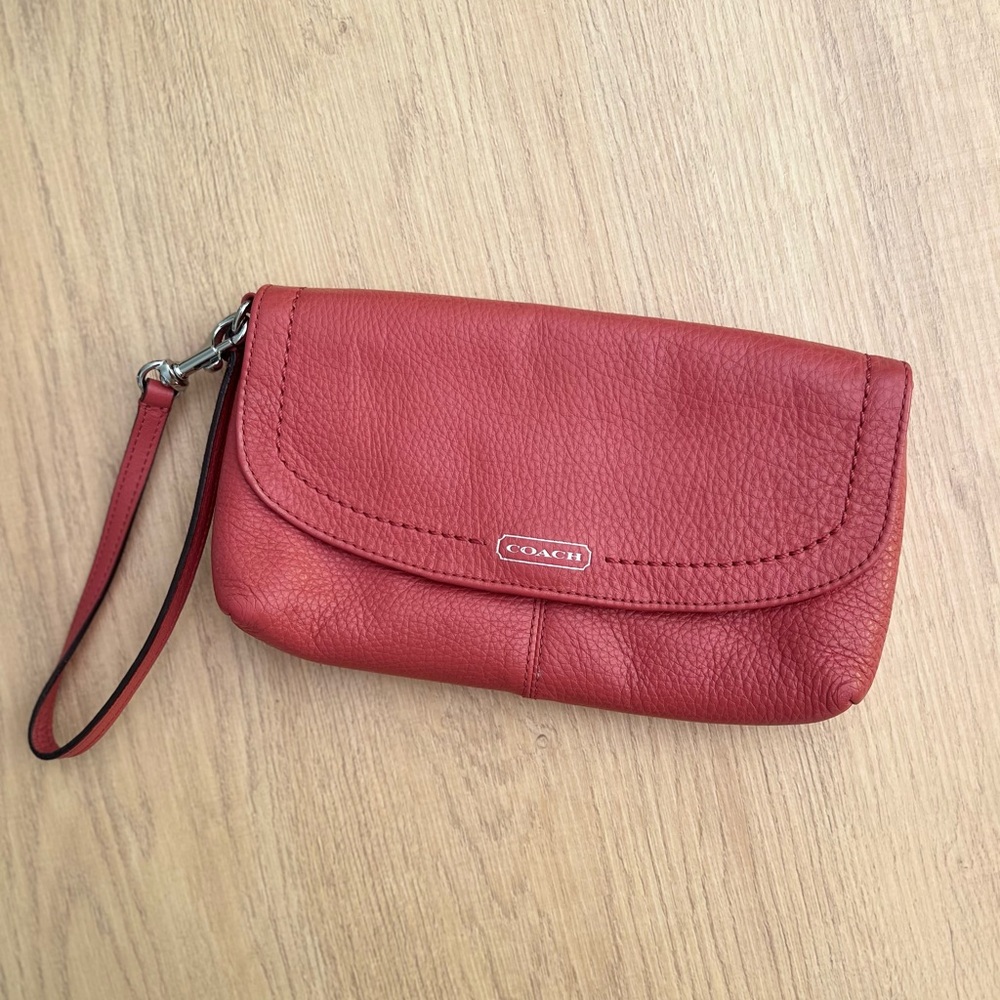 Coral Coach Clutch